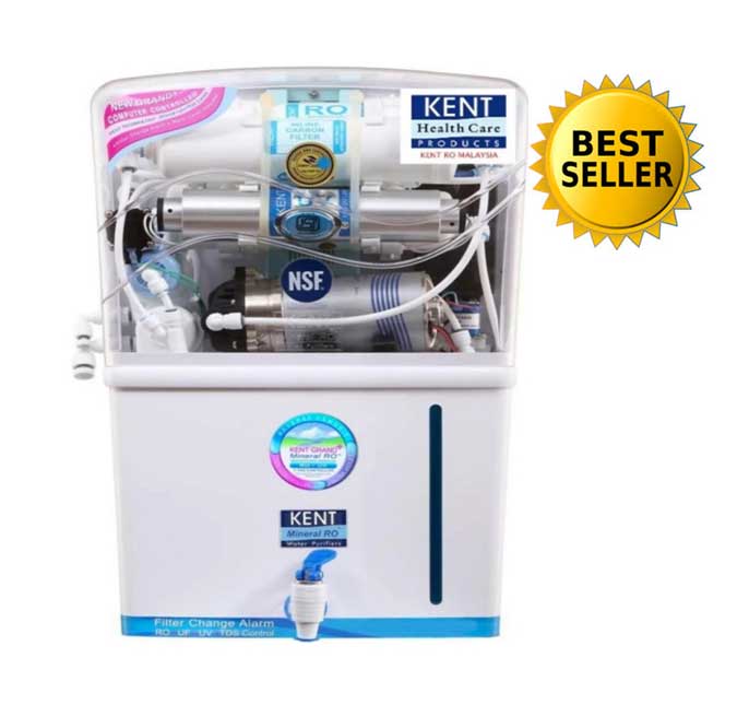 Kent Grand Plus Water Filter And Purifier by RO + UV + UF With Minerals